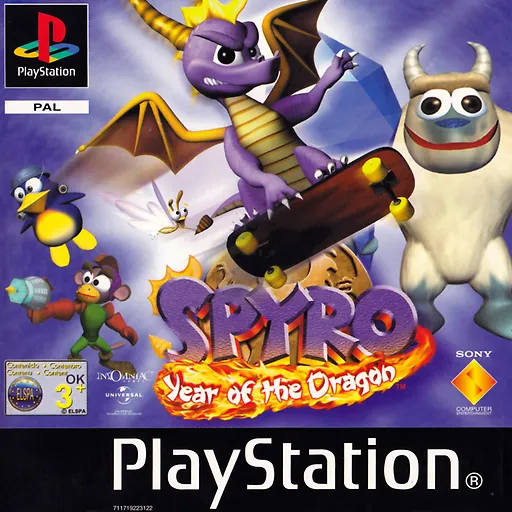Spyro - Year of the Dragon (Europe) (En,Fr,De,Es,It) (Rev 1)